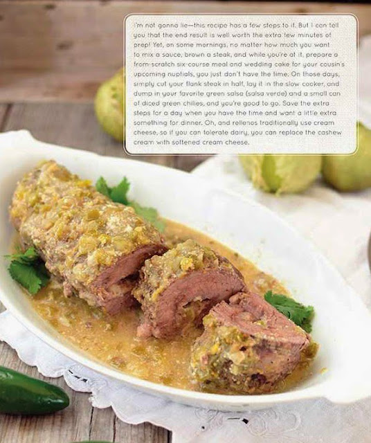 Flank Steak Rellenos